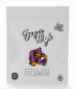 Sugar High Gummies - Grape Ape (Indica)